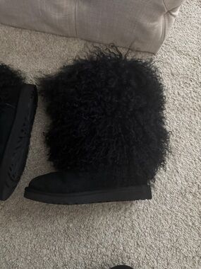 Ugg Shearling Mid-Calf Boots